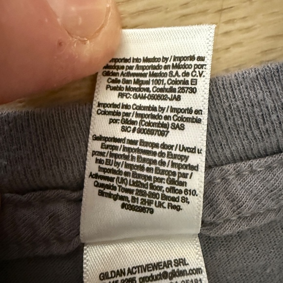 American Apparel Kino Adverts “Six Based” Graphic Tee Gray Regular - Picture 7 of 9